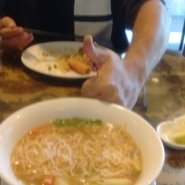 Egg Noodle Soup with Pork Chicken & Shrimp