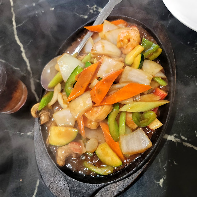 Sizzling Seafood Combo Platter