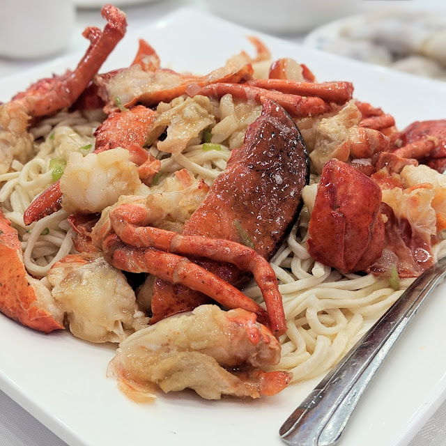 Braised Lobster with E-Fu Noodles