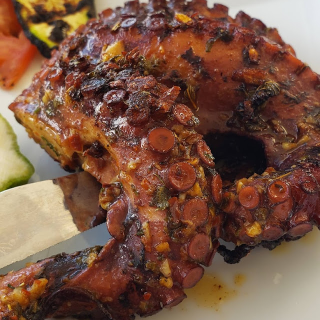 Pulpo a Las Brasas