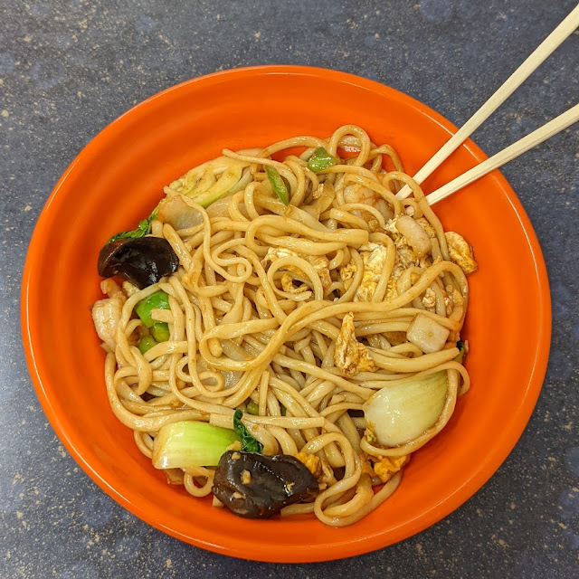 Noodles with Mushrooms
