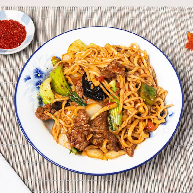Noodle with Twice Cooked Pork