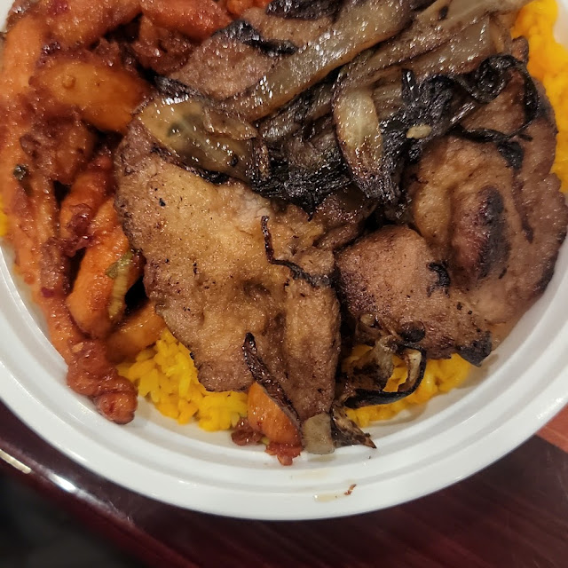 Fried Rice Chicken Paradise Pork