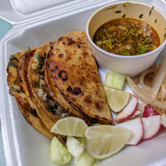 Birria Tacos with Consome