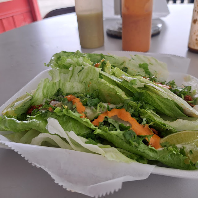 Taco De Chorizo En Lechuga Keto
