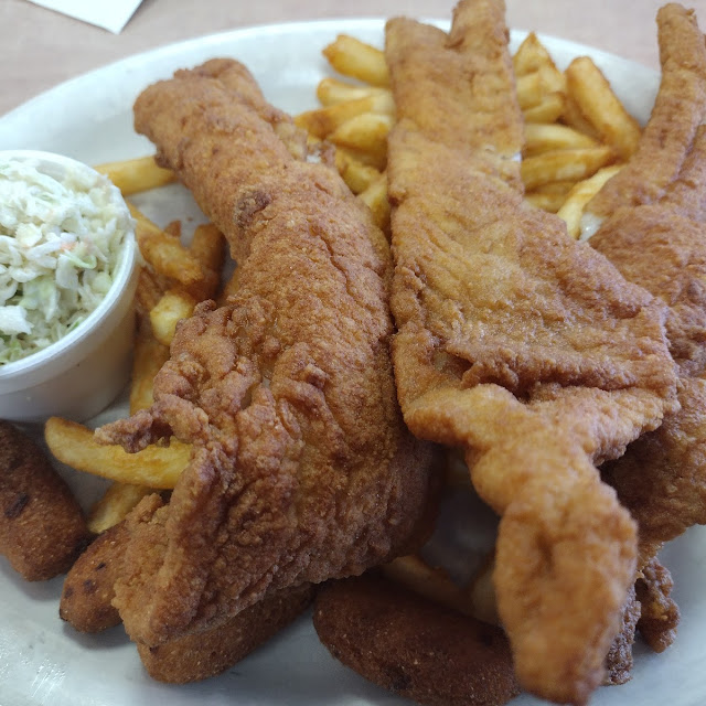 Fried Flounder